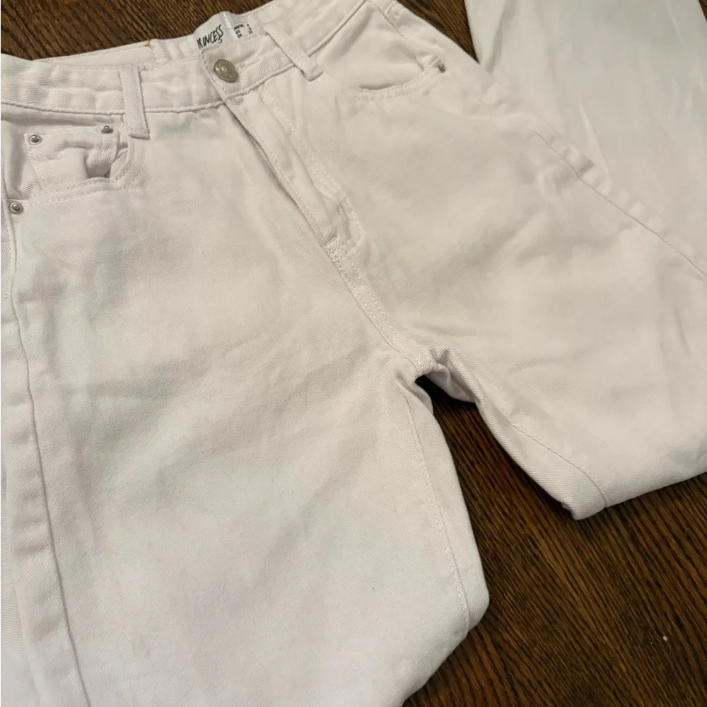 Women's White Jeans - Picture 2 of 4